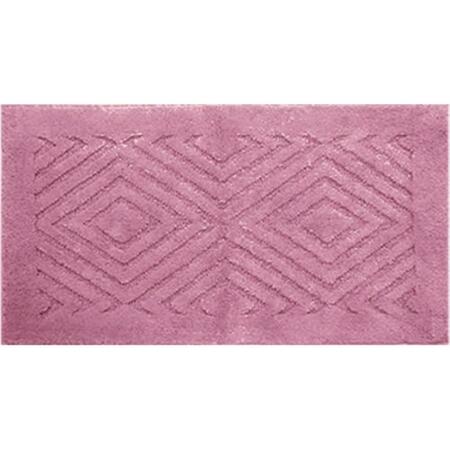 BETTER TRENDS Trier Bath Rug, Rose - 2 Piece 2PC2030RO